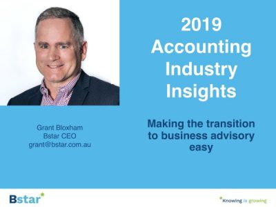 2019 Accounting Industry Insights – Making the transition to business advisory easy